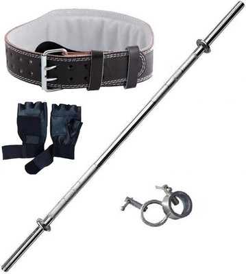 Monika Sports 3ft straight rod with 2 locks + gym gloves + gym belt for exercise Home Gym Kit
Monika Sports 3ft straight rod with 2 locks + gym gloves + gym belt for exercise Home Gym Kit