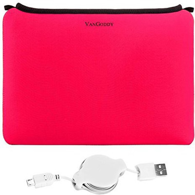 Vangoddy 13 inch Sleeve/Slip Case(Pink)