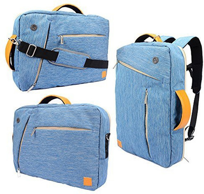 Vangoddy 14 inch Laptop Messenger Bag(Blue)