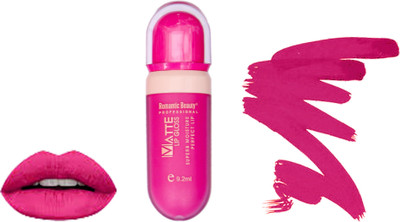 Romantic Beauty Intense Matte Liquid Lip Color(pink, 8 ml)