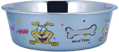 Benzara Sneaky Dog Design Stainless Steel Fusion Bowl Small Round Stainless Steel Pet Bowl(850 ml Multicolor)
Benzara Sneaky Dog Design Stainless Steel Fusion Bowl Small Round Stainless Steel Pet Bowl(850 ml Multicolor)