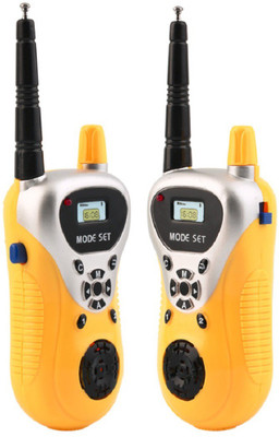 Emob Electronic Two way Communication Interactive Portable Walkie Talkie Toy Gadget for Kids
Emob Electronic Two way Communication Interactive Portable Walkie Talkie Toy Gadget for Kids