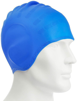 Xerobic Waterproof Swim Cap Swimming Cap(Blue, Pack of 1)