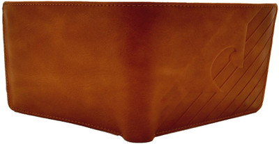 SGE89 Men Tan Artificial Leather Wallet(3 Card Slots)