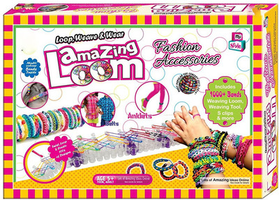 Grab Offers Amazing Loom Fashion Accessories Easy Way For Learning Weaving And Such Activities For Kids.
Grab Offers Amazing Loom Fashion Accessories Easy Way For Learning Weaving And Such Activities For Kids.