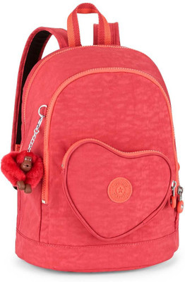 Kipling HEART BACKPACK Punch Pink C,F 9 L Backpack(Pink)