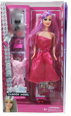 Grab Offers Fashion Stylish Girl Doll With Trendy Dress And Earings For Girls.(Pink)(Multicolor)
Grab Offers Fashion Stylish Girl Doll With Trendy Dress And Earings For Girls.(Pink)(Multicolor)