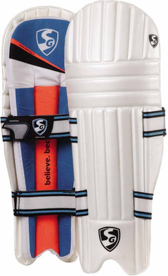 SG Club Youth (36 - 38 cm) Batting Pad(White, Men)