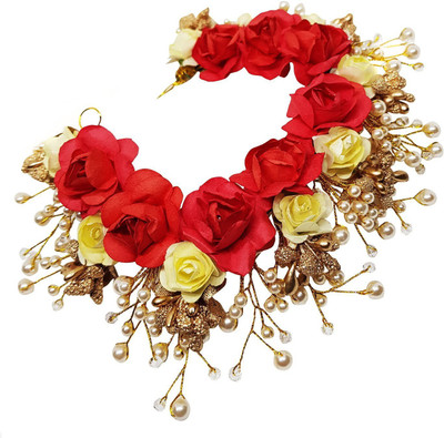 Prime Flower Crown Gajra For Woman Wedding & Parties, Fesrtival, 25 Gram, Red, Pack of 1 Bun(Red)
Prime Flower Crown Gajra For Woman Wedding & Parties, Fesrtival, 25 Gram, Red, Pack of 1 Bun(Red)