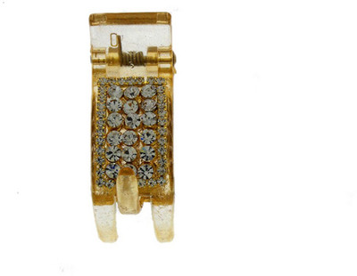 Anuradha Art Jewellery Clutcher Hair Claw(Gold)