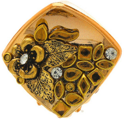 Anuradha Art Jewellery Clutcher Hair Claw(Gold)