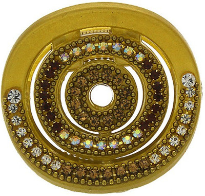 Anuradha Art Jewellery Clutcher Hair Claw(Gold)