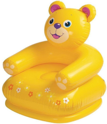 Skyup Kids Inflatable Teddy Chair Inflatable Pool(Yellow)
