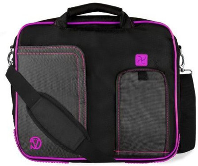Vangoddy 13 inch Laptop Messenger Bag(Black)