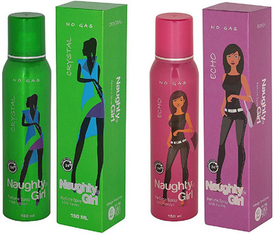 Naughty Girl CRYSTAL, ECHO Eau de Parfum - 150 ml(For Women)
