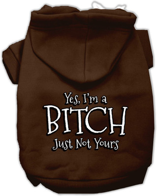 Mirage Pet Products Hoodie for Dog(Brown