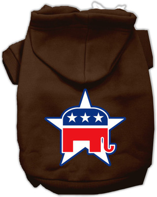 Mirage Pet Products Hoodie for Dog(Brown
