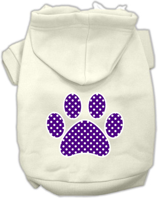 Mirage Pet Products Hoodie for Dog(Cream, White