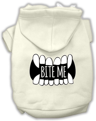 Mirage Pet Products Hoodie for Dog(Cream, White