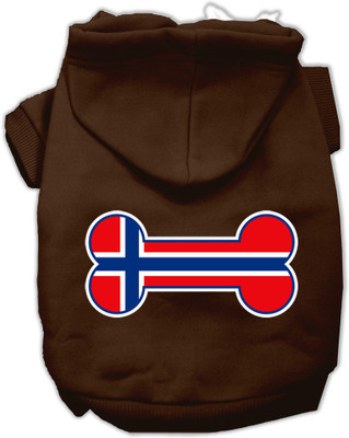 Mirage Pet Products Hoodie for Dog(Brown