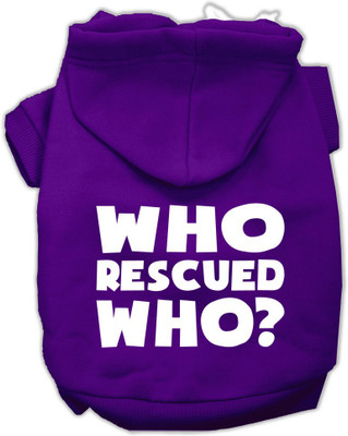 Mirage Pet Products Hoodie for Dog(Purple