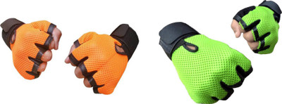 Hopeberry Netted Wrist Support Gym & Fitness Gloves (, Orange, Green, Green;orange
Hopeberry Netted Wrist Support Gym & Fitness Gloves (, Orange, Green, Green;orange