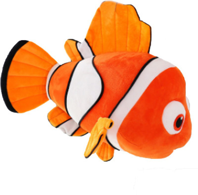 Disney Cute Nemo Clown Fish Imported Stuffed Plush - 45 cm(Orange)