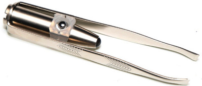 TOP TRADE EYE BROW TWEEZER/UNDER ARM HAIR REMOVAL MAKEUP KIT WITH LED LIGHT