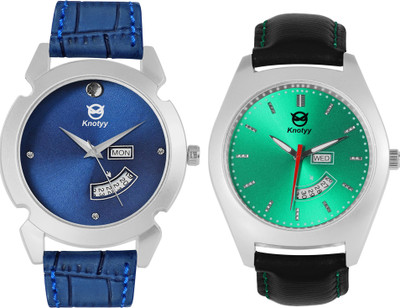 Knotyy KNTYM28-M29 Day and Date Watch - For Men