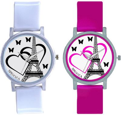 SPINOZA SPNZ-45-15 Multicolor eiffeltower and love heart beautiful butterfly combo watch for women Watch - For Girls
SPINOZA SPNZ-45-15 Multicolor eiffeltower and love heart beautiful butterfly combo watch for women Watch - For Girls