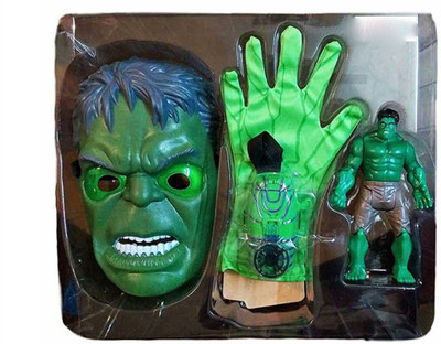 Grab Offers 3 in 1 Beautiful Gift Set Of Avenger (HULK) A Perfect Dress up For Kids. (Green(Multicolor)
Grab Offers 3 in 1 Beautiful Gift Set Of Avenger (HULK) A Perfect Dress up For Kids. (Green(Multicolor)