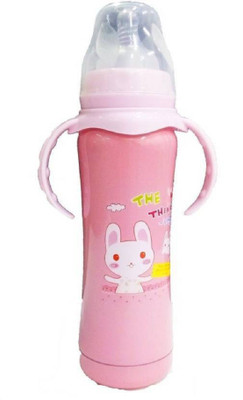 Croox Thermal Insulation Stainless Steel Water and Milk Baby Feeding Sipper Bottle-240ml (Pink) - 240 ml(Pink)
Croox Thermal Insulation Stainless Steel Water and Milk Baby Feeding Sipper Bottle-240ml (Pink) - 240 ml(Pink)