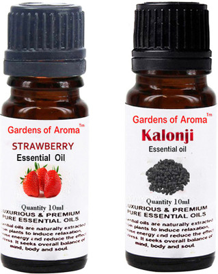 Gardens Of Aroma Strawberry Essential Oil And Kalonji Essential Oil(20 ml)
Gardens Of Aroma Strawberry Essential Oil And Kalonji Essential Oil(20 ml)