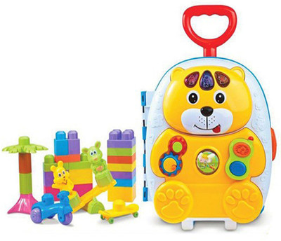 Darling Toys Baby Bear Suitcase Block Toy With 26 Pcs Building Blocks - Light & Sound(Multicolor)
Darling Toys Baby Bear Suitcase Block Toy With 26 Pcs Building Blocks - Light & Sound(Multicolor)