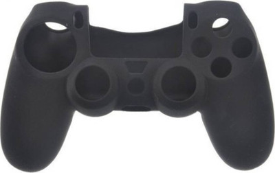 Microware Sleeve for PS4 Controller(Black, Rubber)