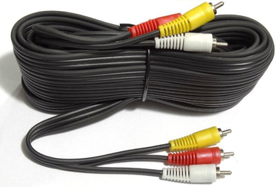 Technology Ahead TV-out Cable 3 RCA - 3 RCA Composite Audio Video AV Cable TV LCD LED DTH - 10m(Multicolor, For TV)
Technology Ahead TV-out Cable 3 RCA - 3 RCA Composite Audio Video AV Cable TV LCD LED DTH - 10m(Multicolor, For TV)