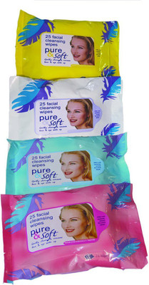 Boldnyoung Soft Facial Face Skin cleaning Wet Tissue Wipes (MultiFlavour) (Pack of 4)(Pack of 100)
Boldnyoung Soft Facial Face Skin cleaning Wet Tissue Wipes (MultiFlavour) (Pack of 4)(Pack of 100)