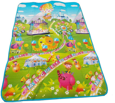 StylOrg Microfiber Baby Sleeping Mat(Multicolor