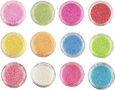 Foolzy 12 Colors Nail Art Make Up Glitter Shimmer Dust Powder Decoration(Multicolour)
Foolzy 12 Colors Nail Art Make Up Glitter Shimmer Dust Powder Decoration(Multicolour)
