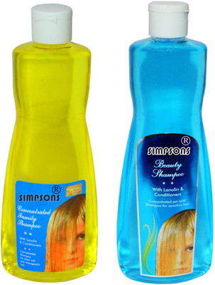 Simpsons CONCENTRATED & BEAUTY GEL SHAMPOO.(1000 ml)