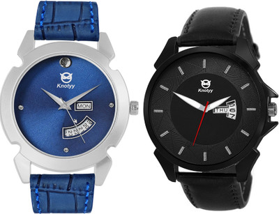 Knotyy KNTYM28-M18 Day and Date Watch - For Men