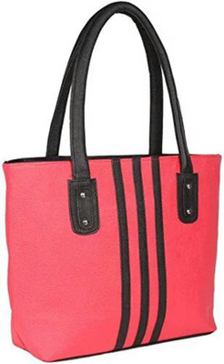 Rosy Shoulder Bag(Pink, Black), Black;pink