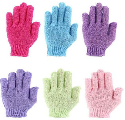 Green Home EXFOLIATING SHOWER SPA BATH GLOVES 6 PAIRS
