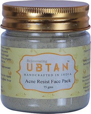Rejuvenating UBTAN Handcrafted In India Acne Resist Face Pack(100 ml)