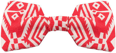 Voylla Lovely Bow Tie Cum Hair Pin Hair Pin(White, Pink)