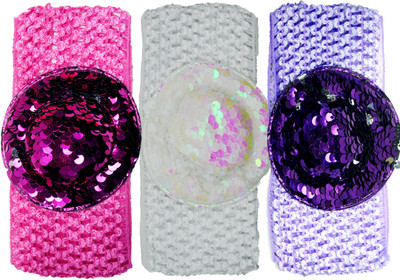 FAVINO Crochet Cutwork Flower Baby Headband ( Pink, White, Purple ) 3 Pcs Set Head Band(Multicolor)
FAVINO Crochet Cutwork Flower Baby Headband ( Pink, White, Purple ) 3 Pcs Set Head Band(Multicolor)