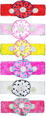 FAVINO Crochet Cutwork Flower Baby Headband ( Red, Pink, Yellow, Pink, White, Peach ) 6 Pcs Set Head Band(Multicolor)
FAVINO Crochet Cutwork Flower Baby Headband ( Red, Pink, Yellow, Pink, White, Peach ) 6 Pcs Set Head Band(Multicolor)