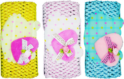 Netboys Crochet Cutwork Flower Baby Headband ( Yellow, Pink, Blue ) 3 Pcs Set Head Band(Multicolor)
Netboys Crochet Cutwork Flower Baby Headband ( Yellow, Pink, Blue ) 3 Pcs Set Head Band(Multicolor)