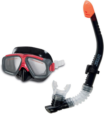 Intex Surf Rider Mask & Snorkel Swim Set Swimming Kit
