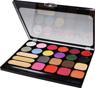 Glam 21 Perfect 23 Matte Color Makeup Kit Including Blusher, Concealer & Eyeshadow